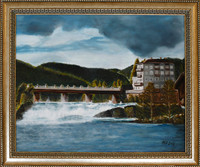 Nybrufossen i Kongsberg