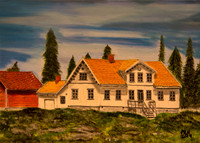 Haus Sachsen på Knutefjellet, Kongsberg